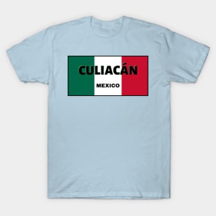 Culiacán City in Mexican Flag Colors T-Shirt